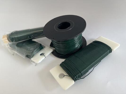 Trang trí hoa Thủ công Xanh đen Bạc Vàng Bán hoa Dây ống cho Vườn Thủ công
