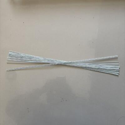 1mm * 40cm Màu trắng Cắt sẵn dây thân cho dây hoa Dây bán hoa