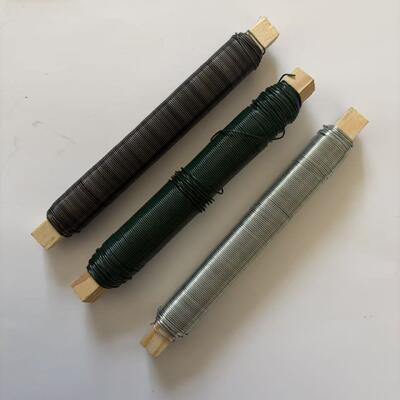 Dây buộc hoa DIY Gói dây bán hoa cho bó hoa Màu xanh đậm Đen