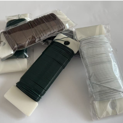 Dây chèo hoa thủ công màu xanh bạc 20 thước