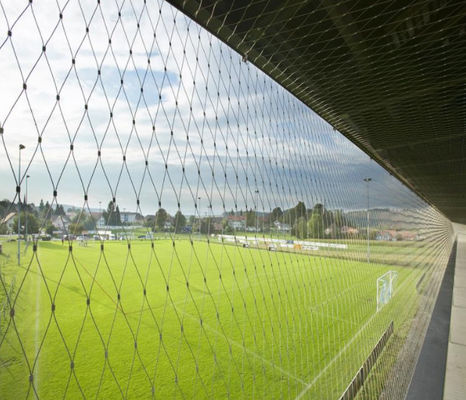 Tay dệt 304 thép không gỉ dây chuyền lưới cho vườn thú động vật lồng