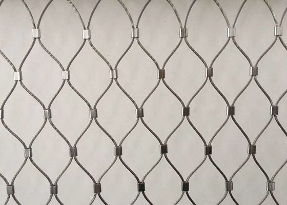 3.0mm 3.2mm Dây thép không gỉ Lưới lưới PVDF sơn tĩnh điện
