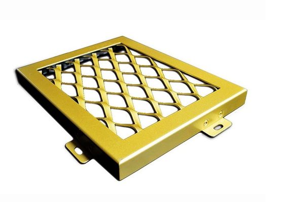 Mặt tiền tòa nhà Mở rộng lưới kim loại Tấm ốp nhôm 1060 Hợp kim 3003
