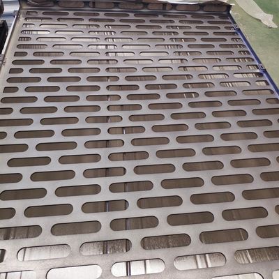 Nhôm lỗ khe cắm kiến trúc tấm kim loại lỗ cho trang trí