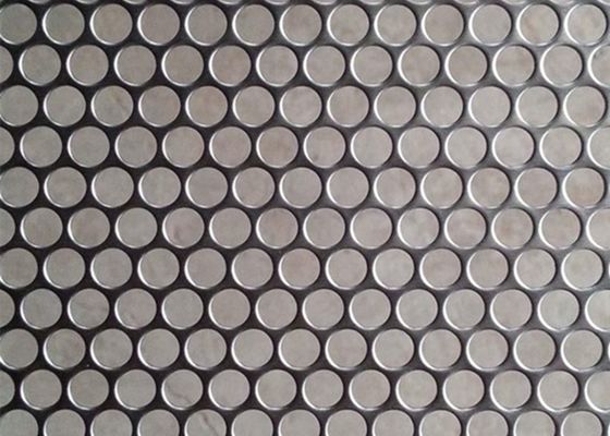 Lưới kim loại đục lỗ tròn PVDF 1,22 * 2,44m