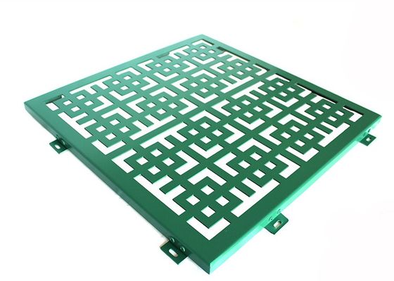 Tấm ốp nhôm PVDF Akzonobel Lưới kim loại đục lỗ ISO9002