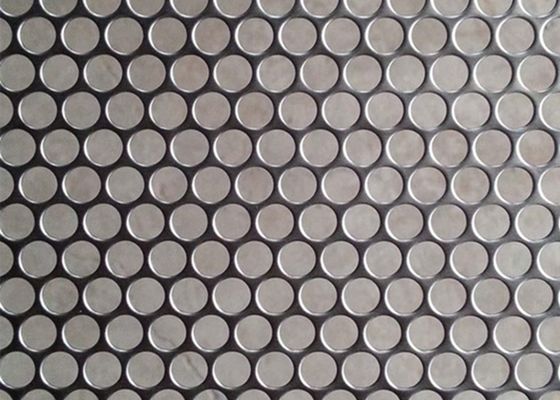Tấm cách âm kim loại đục lỗ tròn 2.0mm 3.0mm Nhôm sơn tĩnh điện