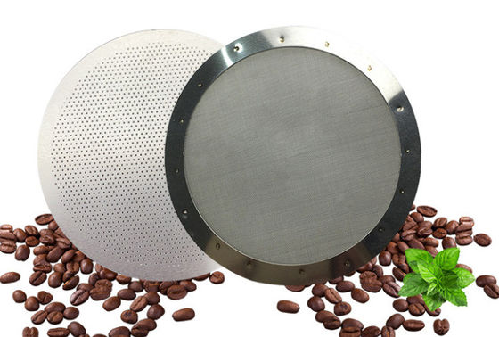 Đĩa lọc lưới thép đục lỗ SS316 Đĩa Vi lỗ khắc