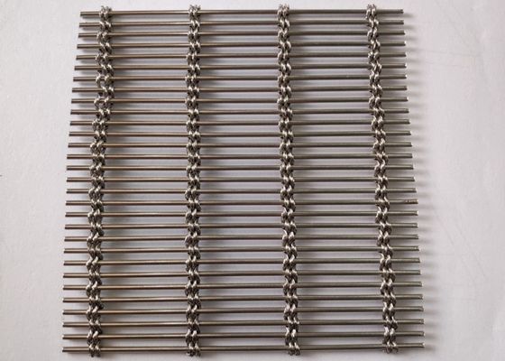 Kiến trúc SS 316 316L Tấm ốp tường bằng lưới dệt thoi ISO9002