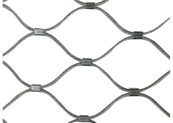 Zoo 316 Dây thép không gỉ Inox Dây thừng Loại lưới dệt bằng sắt