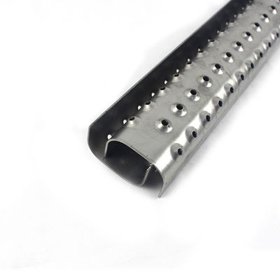 Thang kim loại đục lỗ mạ kẽm Kích thước lỗ tròn