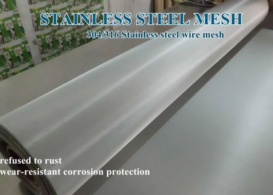 Cuộn dây thép không gỉ Plain Twill 500 Micron AISI 304 316