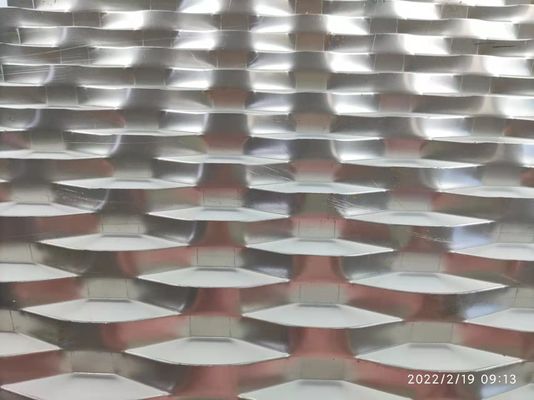 Lỗ kim cương lớn mở rộng lưới kim loại bột tráng 1,5x3m