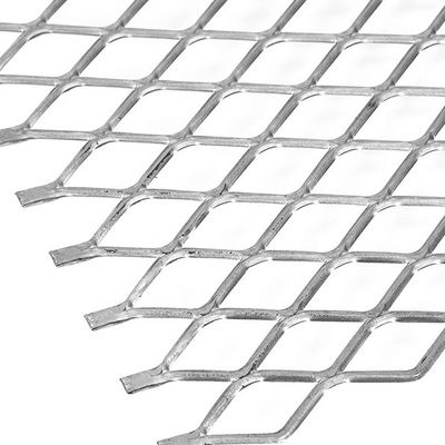 Lá chắn máng xối Bảo vệ bằng nhôm phẳng Lưới kim loại mở rộng 4 Feet * 8 Feet 3/4 # 9 Tấm nướng