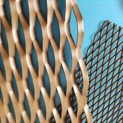Màng kim loại được mở rộng bằng nhôm anodized cho trần treo