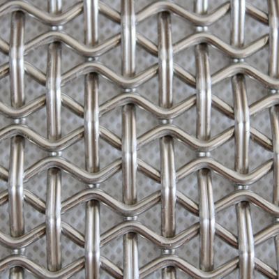 Thép không gỉ xăng Crimped Woven Wire Mesh