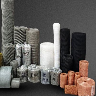 Bộ lọc lưới dây dệt kim 304 Thép không gỉ Đồng khí vải lỏng