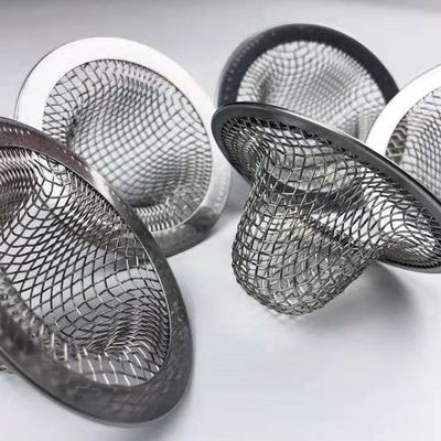 Bộ lọc lưới thép không gỉ 60mm 304 Nắp hình vòm