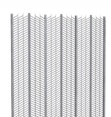 Tường vữa Dây Lath 100m Khoảng cách sườn High Rib Kim loại Lath Chống axit